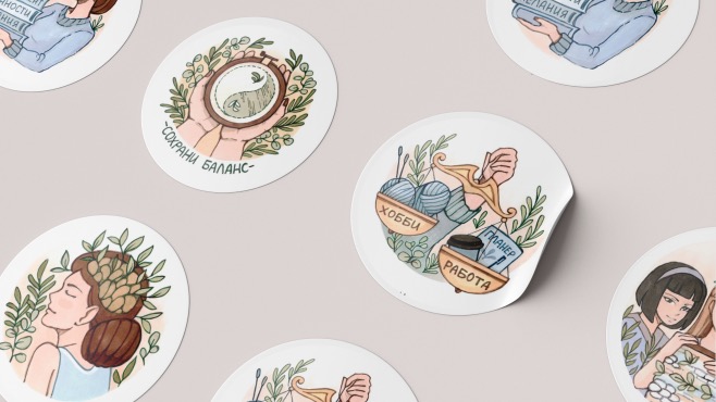 Дизайнер-иллюстратор. Профессиональный курс – работы студентов - 4